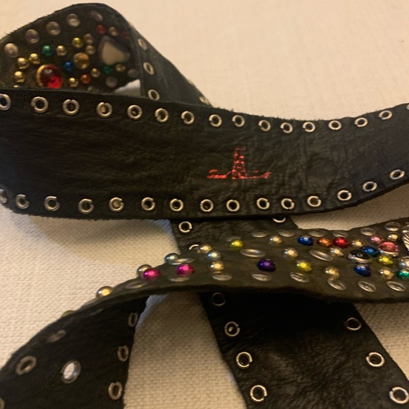 Sandcastle Original Studded Leather Belt - Picture 5 of 11